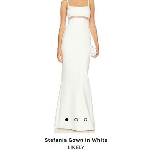 White LIKELY dress